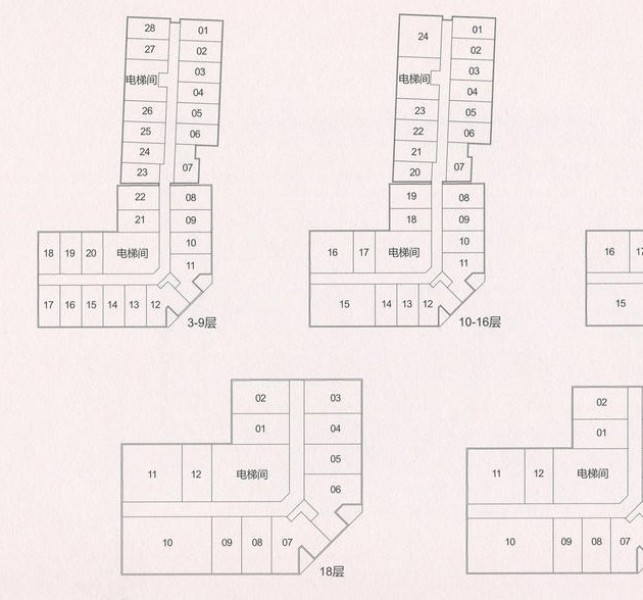 天汇广场平面图