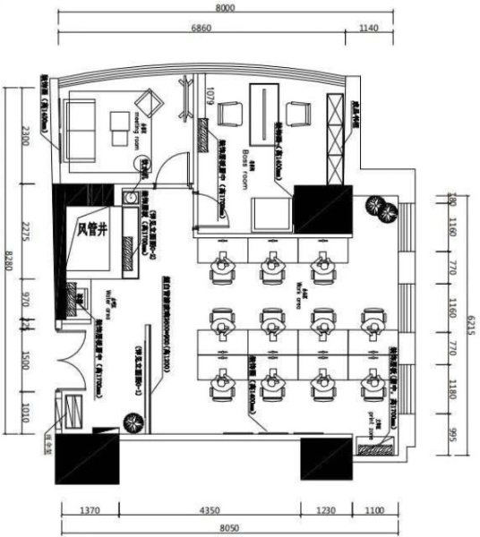 源达大厦新装全配工作室出租,可独立空调