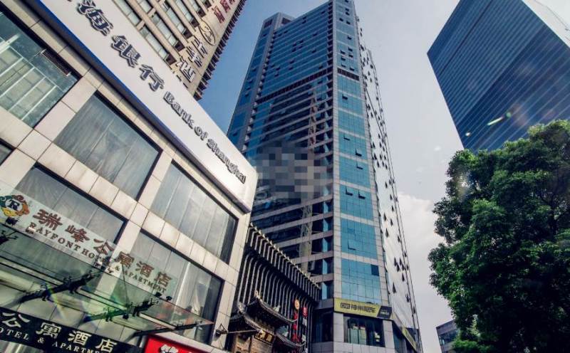 长峰中心写字楼出租,延安西路高架边,紧靠龙之梦大厦
