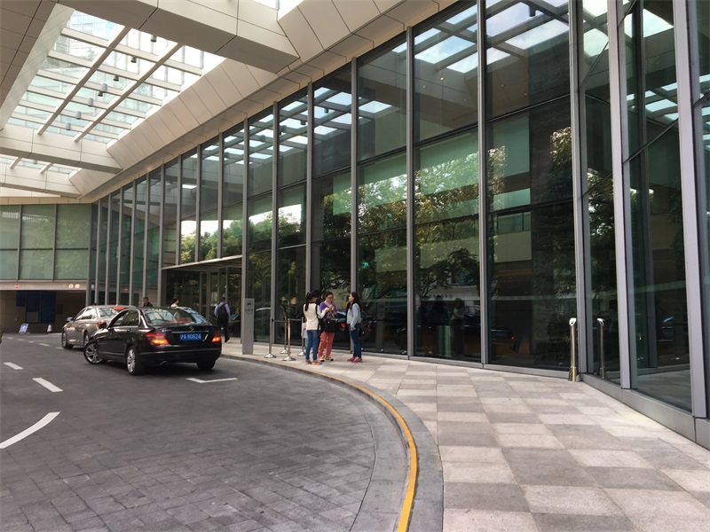 嘉里中心写字楼出租,静安寺地铁站 嘉里中心精装修外侧景观办公室尊贵