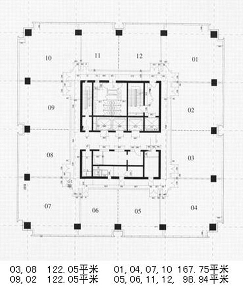 海通证券大厦平面图