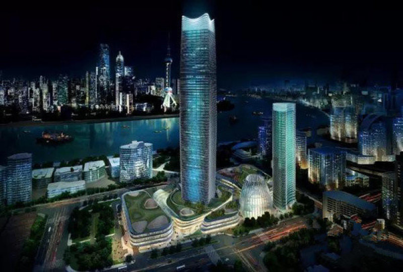 浦西地·标,北外滩金光中心,高区整层,非一般江景