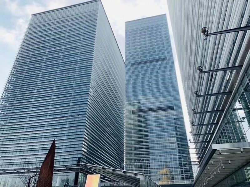 浦东金融广场外立面图