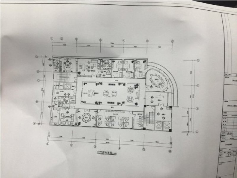 新塘桥生活广场写字楼平面图