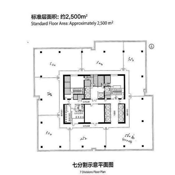 江干区钱江新城华润大厦,价格4元,面积500平,精装带家具—杭州江干区