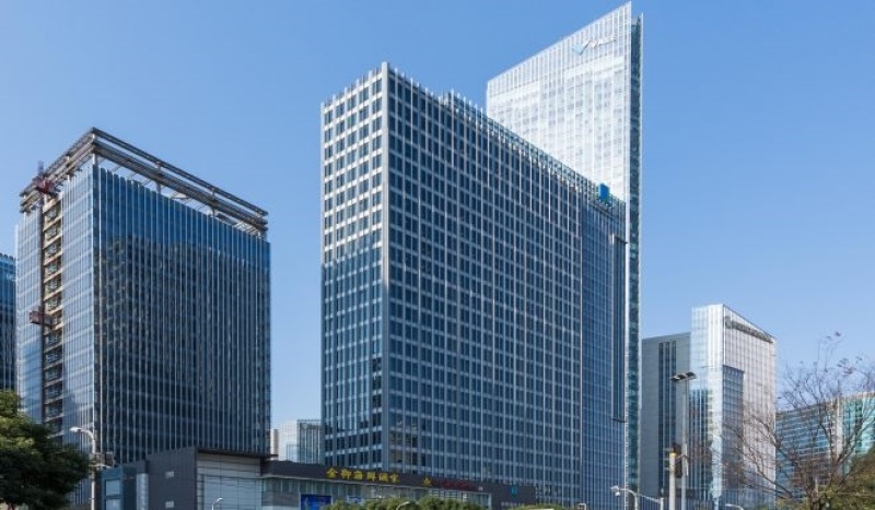 环智国际大厦写字楼出租,环智国际大厦高区正对电梯好