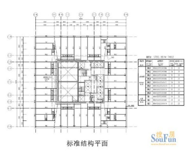 上海21世纪中心大厦平面图