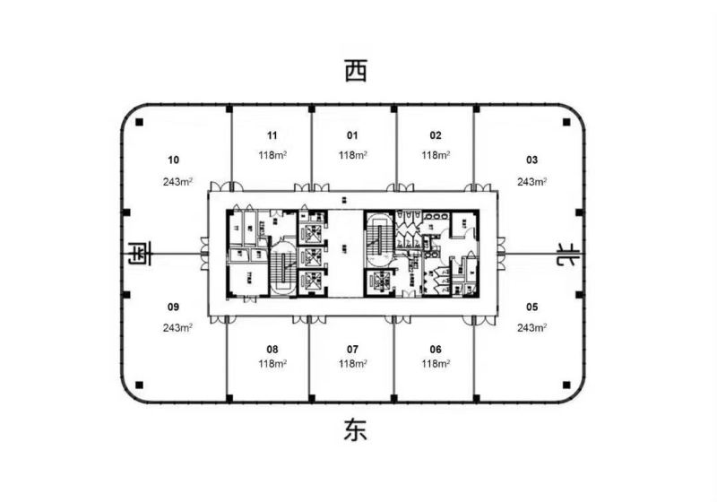 上海静安寺展览中心旁,高端办公室出租.东方海外大厦,拎包入住