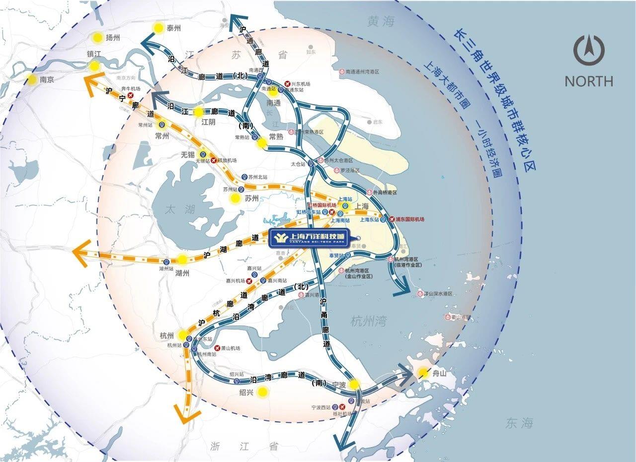 104研发办公用地，S4大叶公路/G1501浦星公路口子