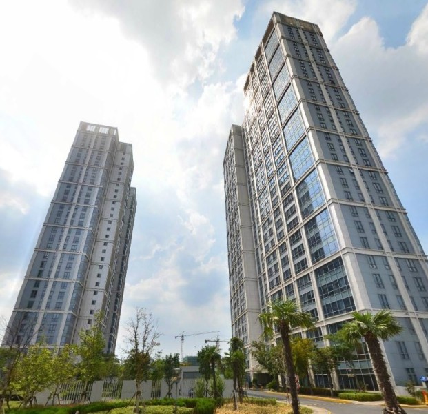 国盛中心 精装修带家具 拎包入住 高层落地窗 随时看房—上海普陀区