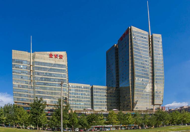 金长安大厦外立面