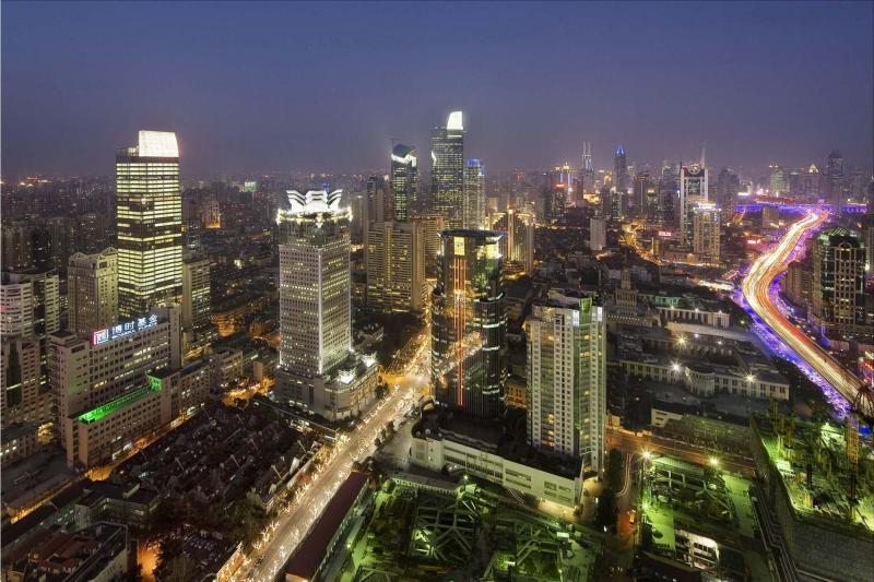 静安区夜景,静安区,上海静安区景点(第3页)_大山谷图库
