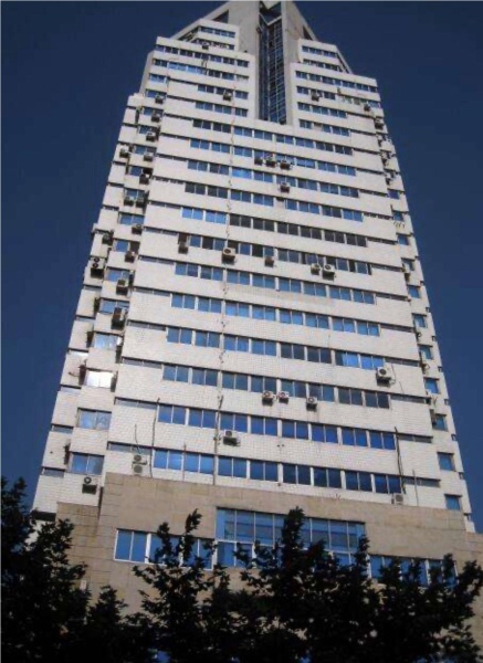 中山公园写字楼出租 银统大厦 房源描述 可注册 银统大厦北楼140平