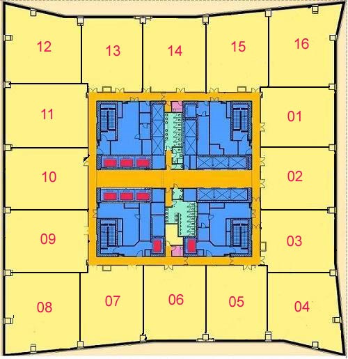 环球金融中心平面图