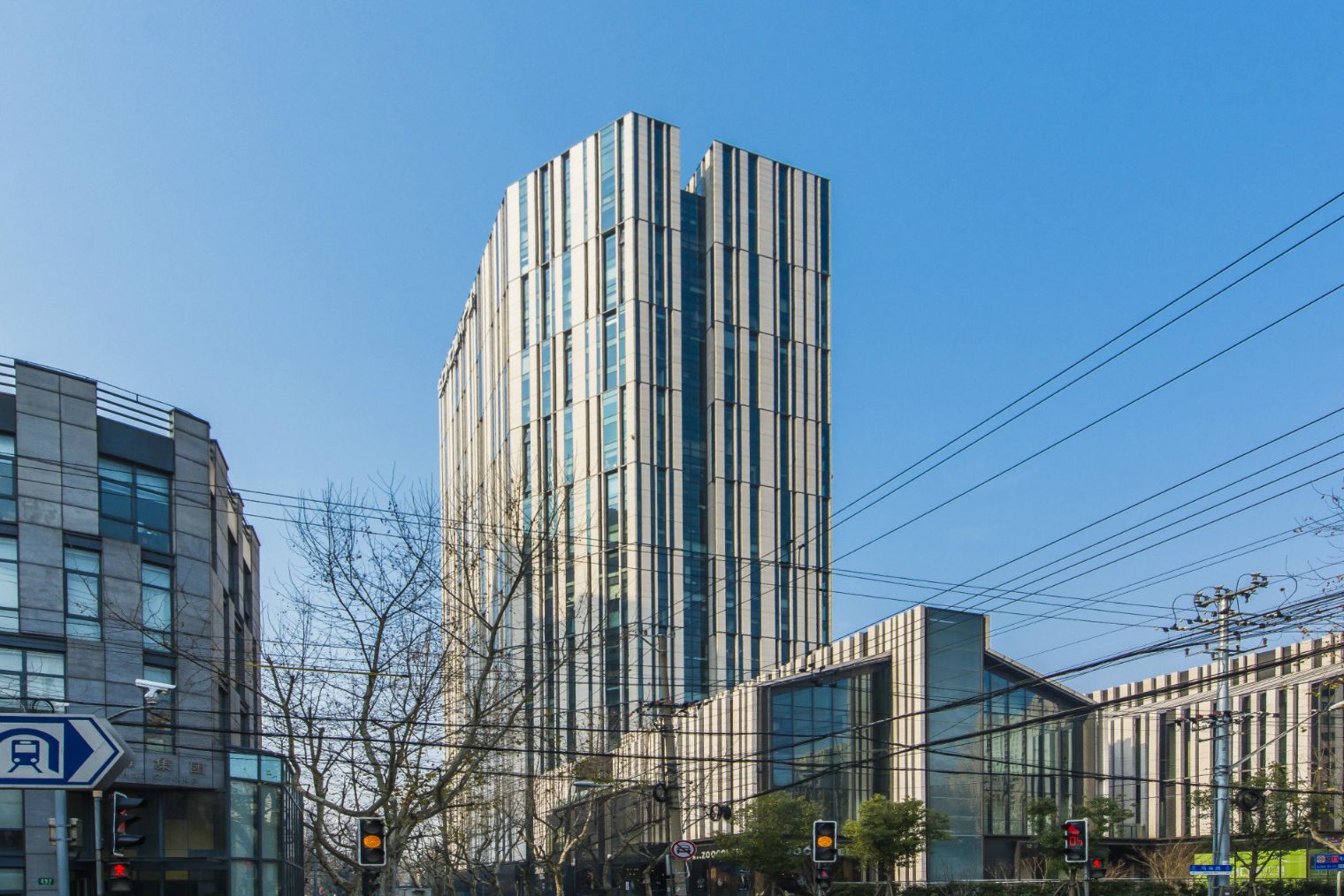 soho复兴广场立面图
