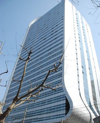 静安中华大厦外立面图