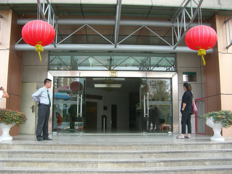 浦发广场大门入口