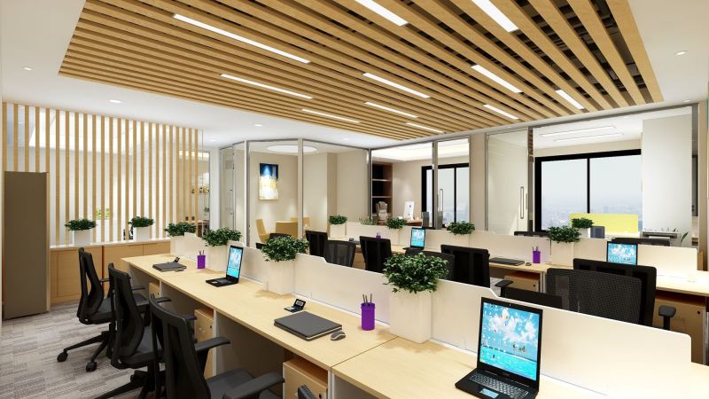 浦江智谷商务园写字楼出租,浦江智谷 沿湖落地窗景观房 花园式办公