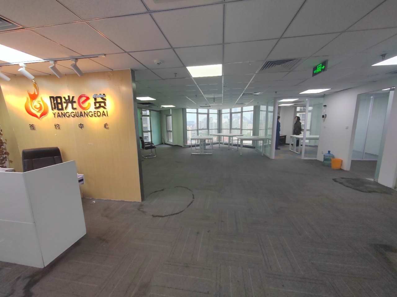 东方银座办公区域