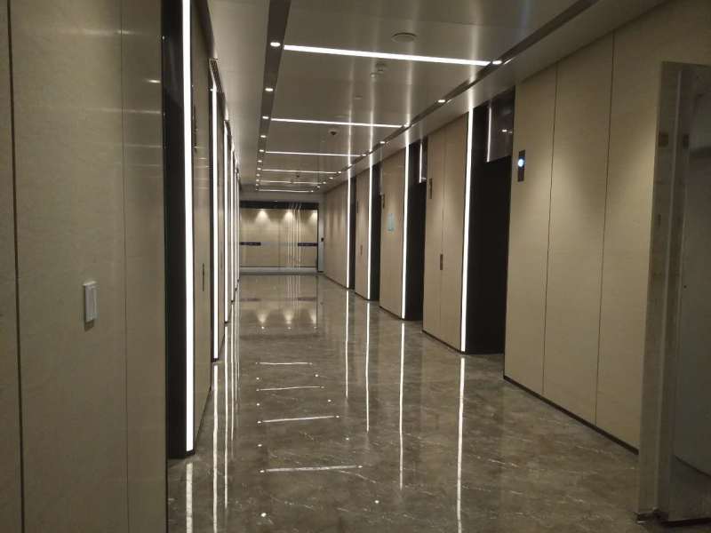 上海华电大厦电梯厅