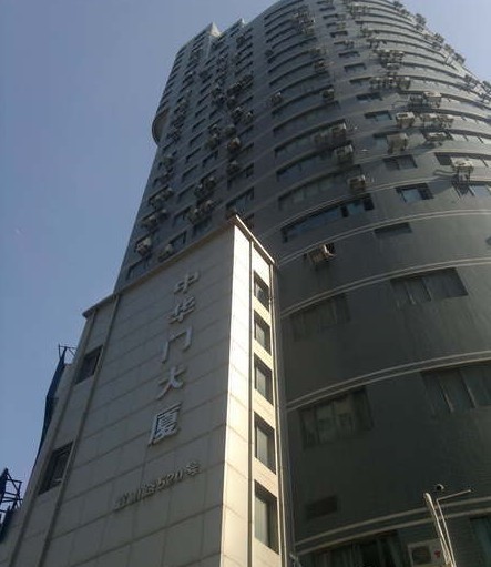中华门大厦外立面图