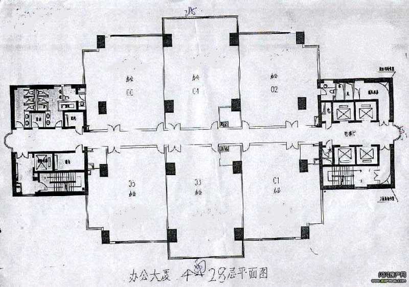 之俊大厦平面图