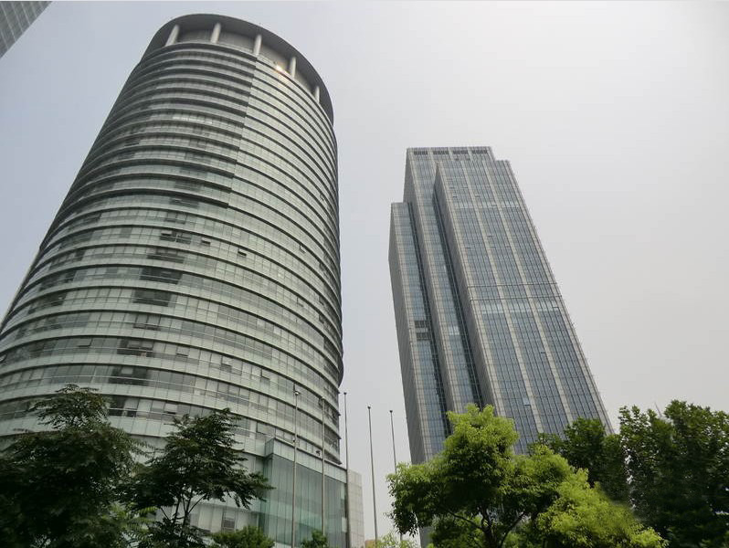 天安中心外立面图