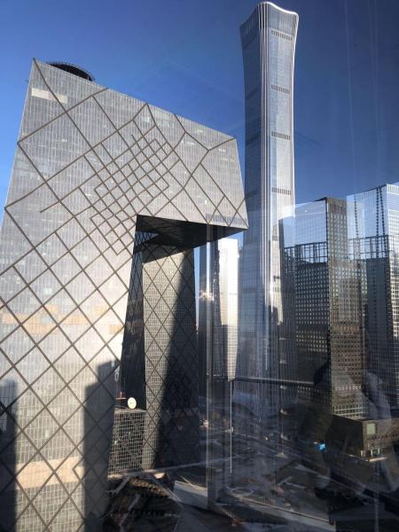 北京财富中心写字楼出租,国贸 财富中心 高层 视野无敌 整层出租