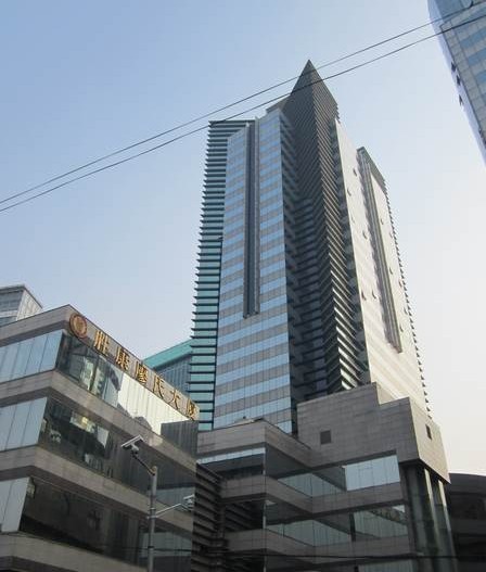 胜康廖氏大厦外立面图