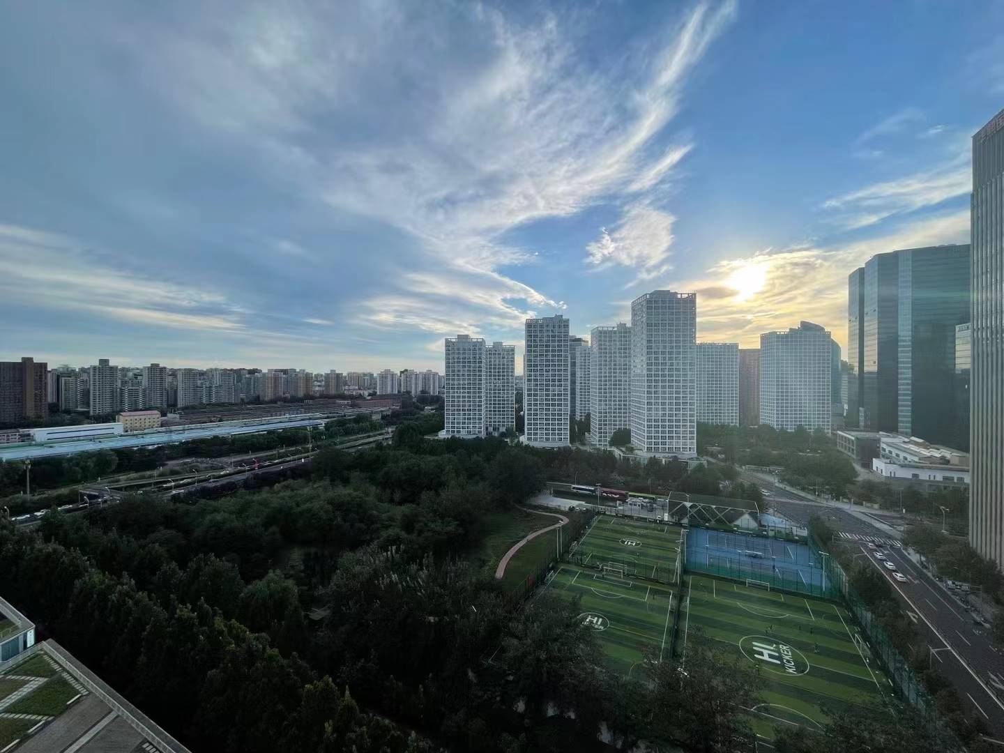 建外SOHO高层景观