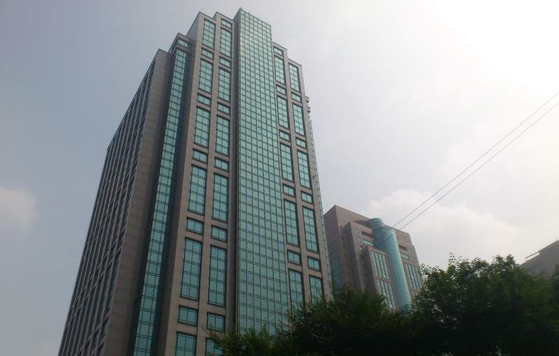 海洋大厦外立面图