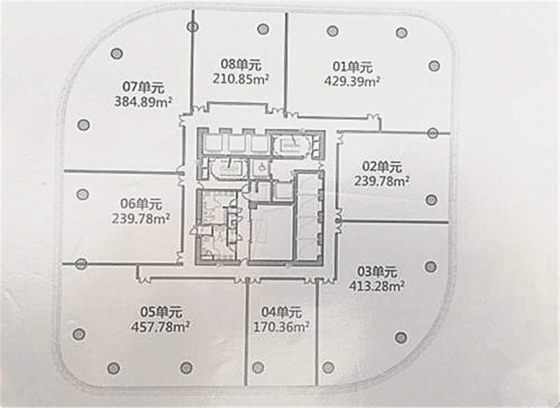 世纪汇广场平面图
