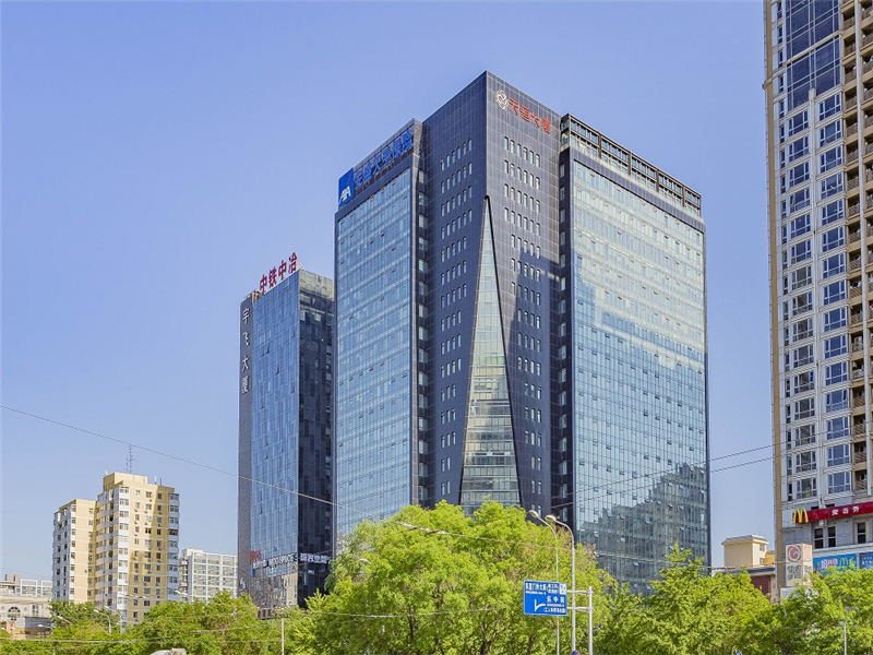 天恒大厦外立面图