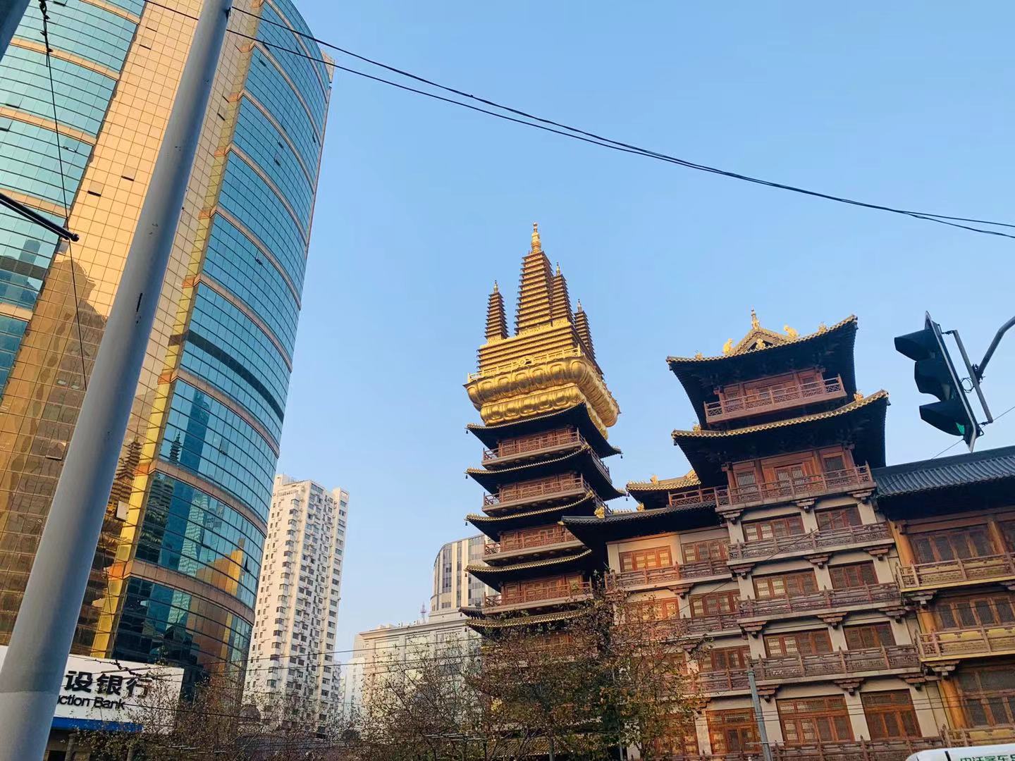 环球世界大厦高层景观