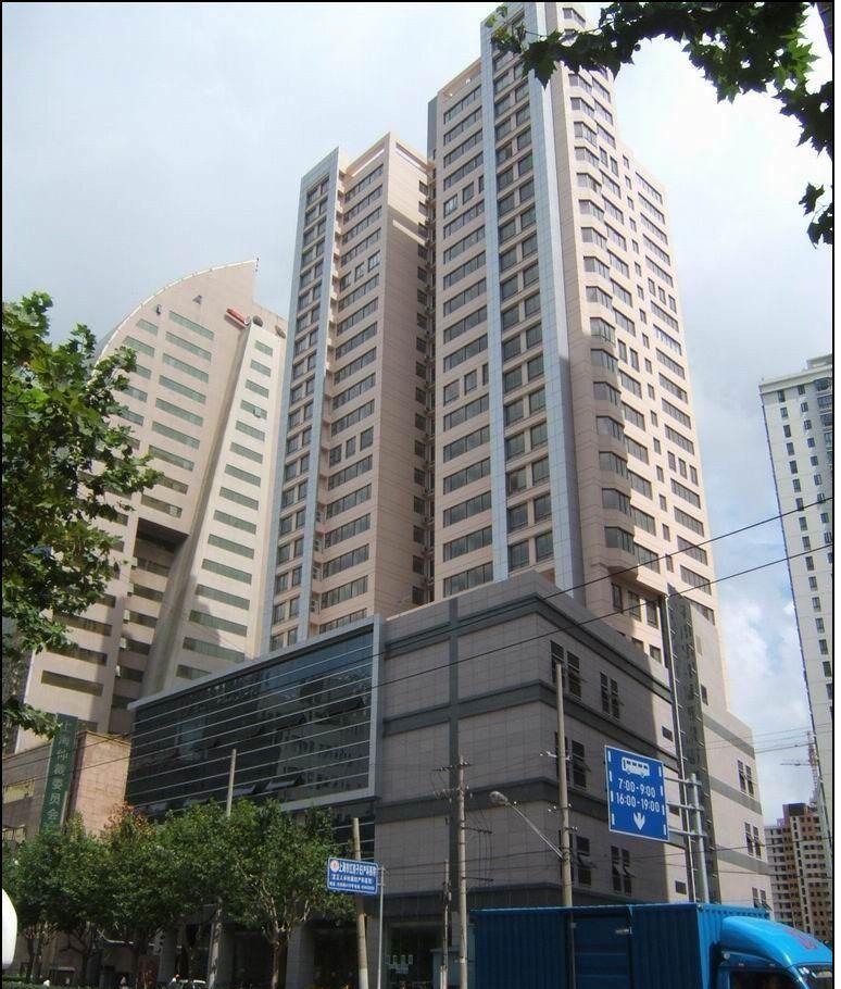 万事利大厦外立面图