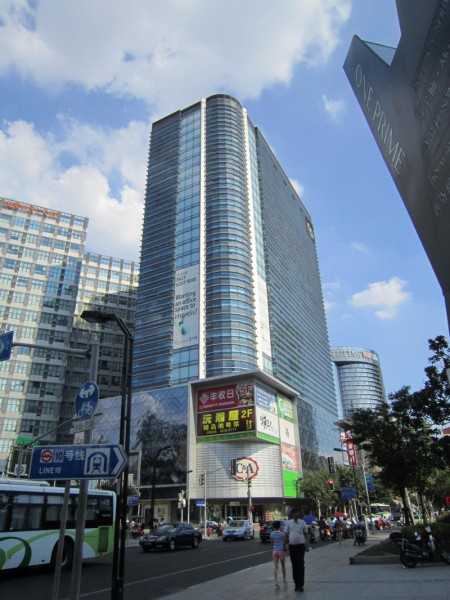 四川北路cbd【盛邦国际大厦】精装148平,仅租5.5元.