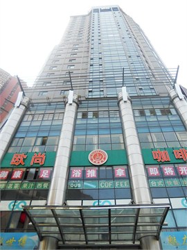 沙田大厦外立面图