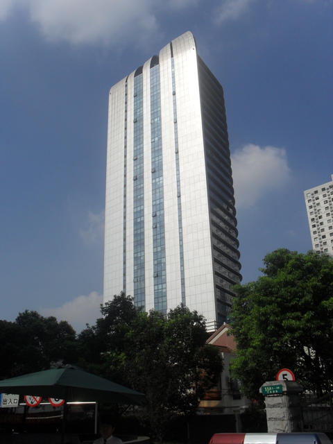 静安中华大厦外立面