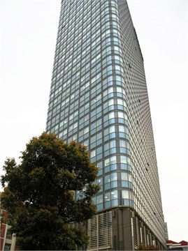 虹桥银城外立面图