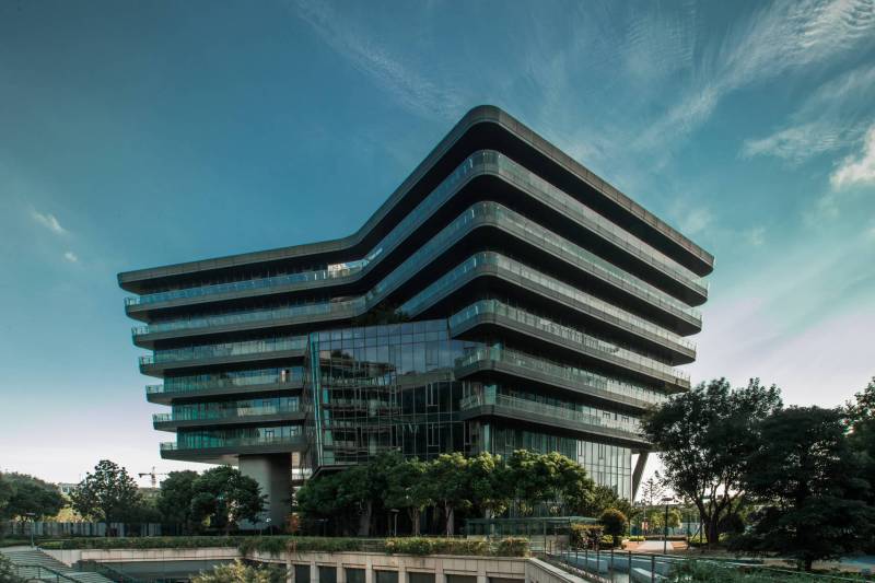 虹桥商务区绿谷广场400平全新装修拎包办公