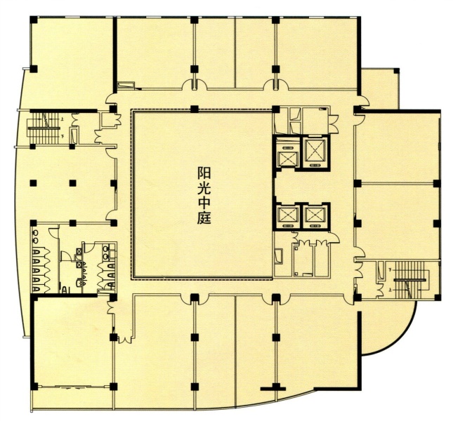 宁谷商务大厦平面图