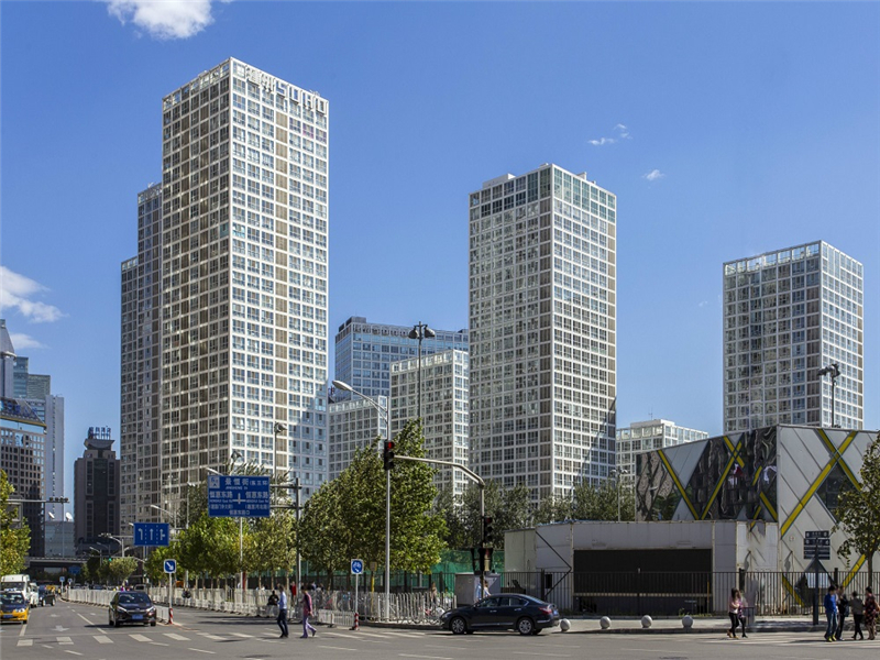 建外SOHO外立面