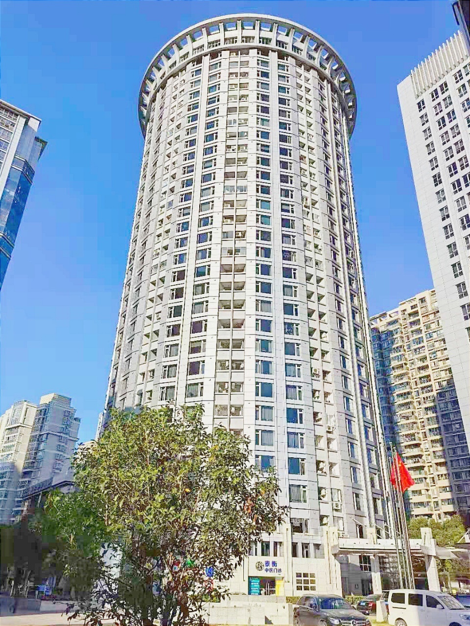 景明商务大厦立面图