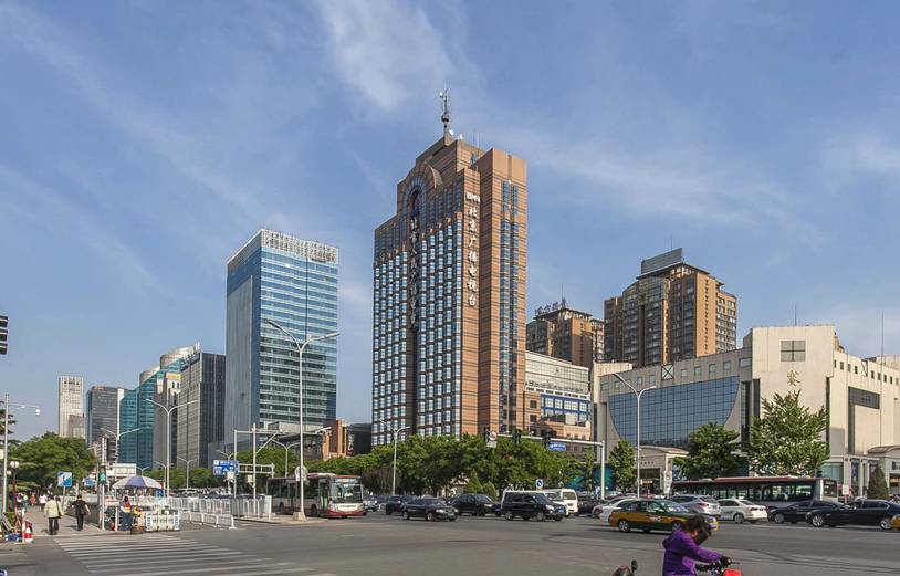 北京广播大厦外立面