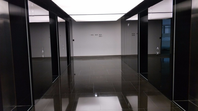 soho世纪广场电梯厅