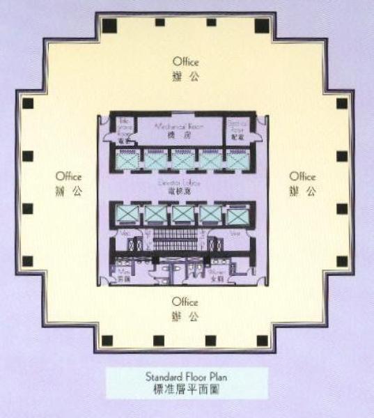 新上海国际大厦平面图