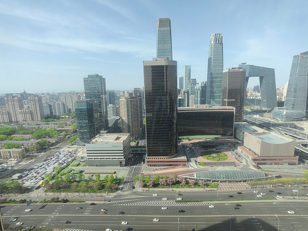 北京银泰中心高层景观