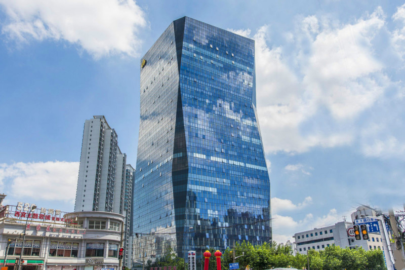 绿地和创大厦外立面图