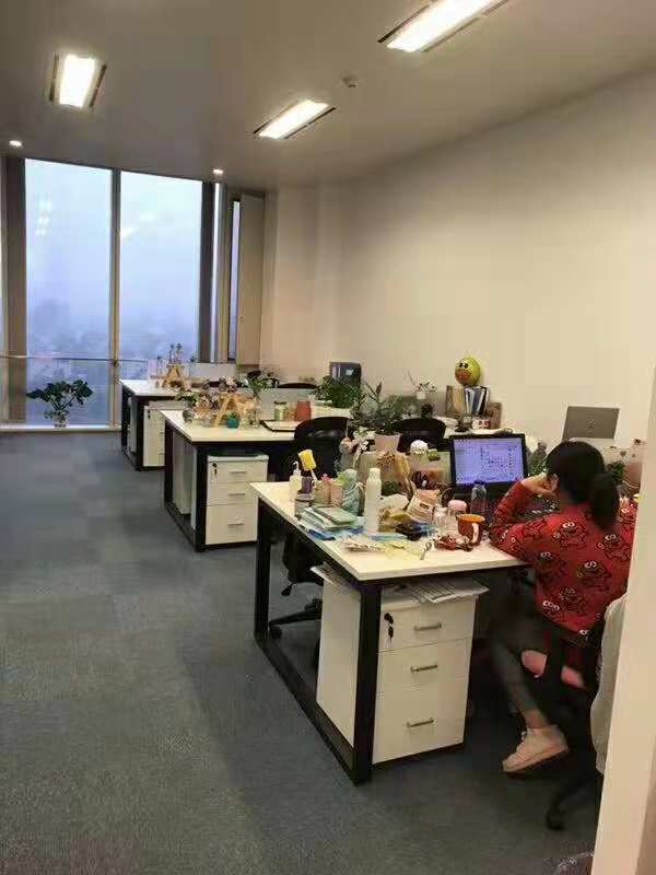 新虹桥中心大厦办公区域