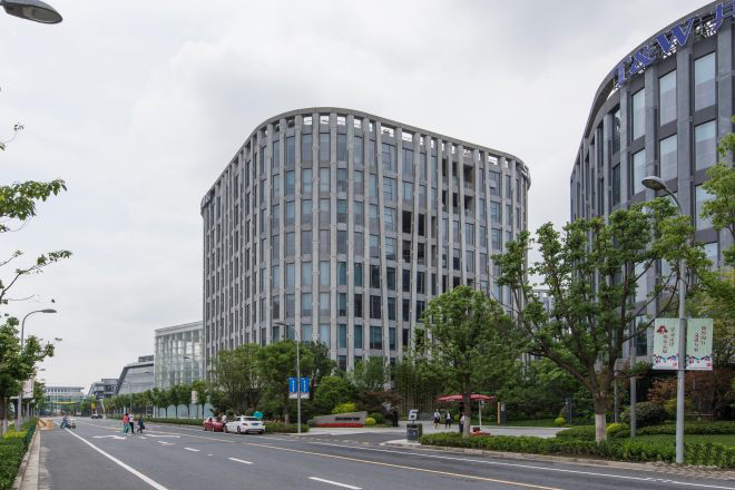 虹桥协信中心外立面图